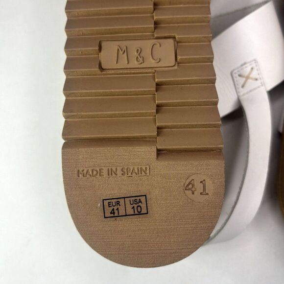 Musse & Cloud Isadora Leather Platform Wedge Sandals Comfy Slingback Womens NWOB - Picture 10 of 12